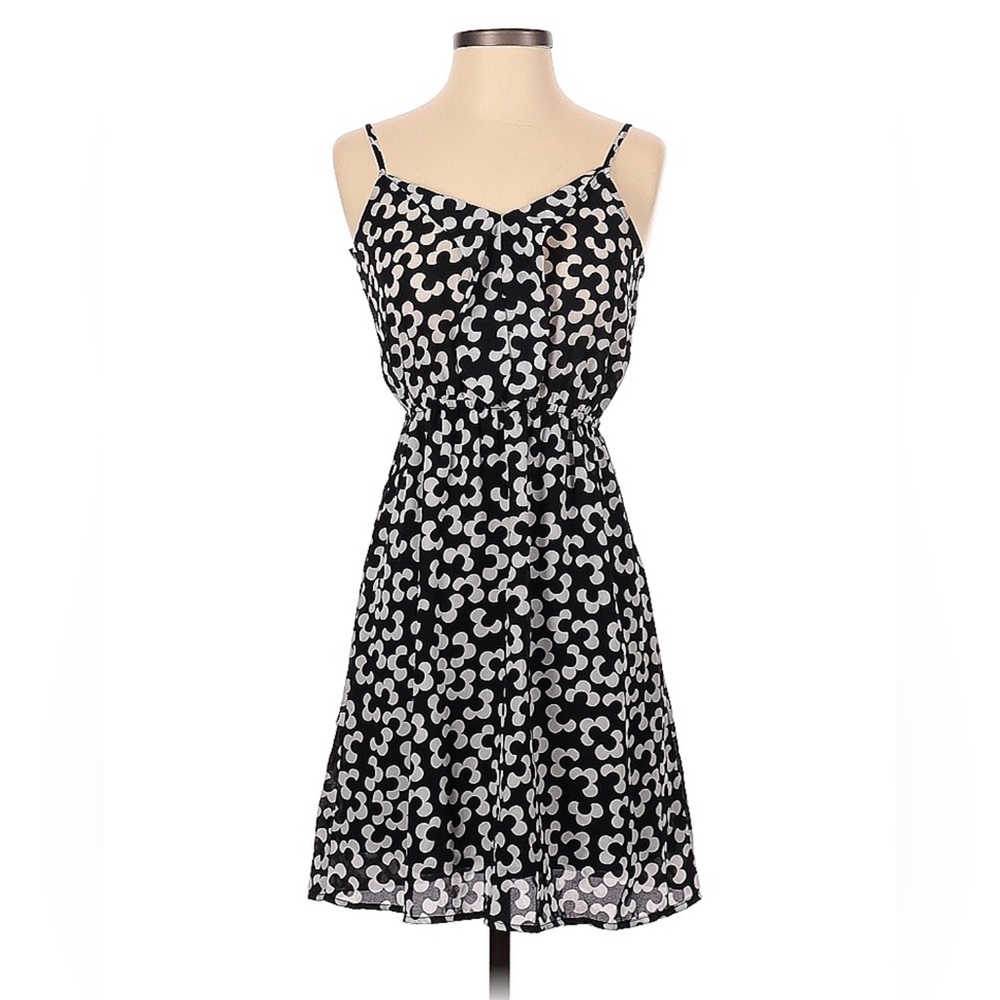 Annabella for Francescas Collections Summer Dress Floral Black Size S